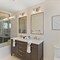 Designers Fountain Haven 16 in. 2-Light Old Satin Brass Vanity Light with Clear Rippled Glass Shades for Bathrooms D309M-2B-OSB - alternate 6
